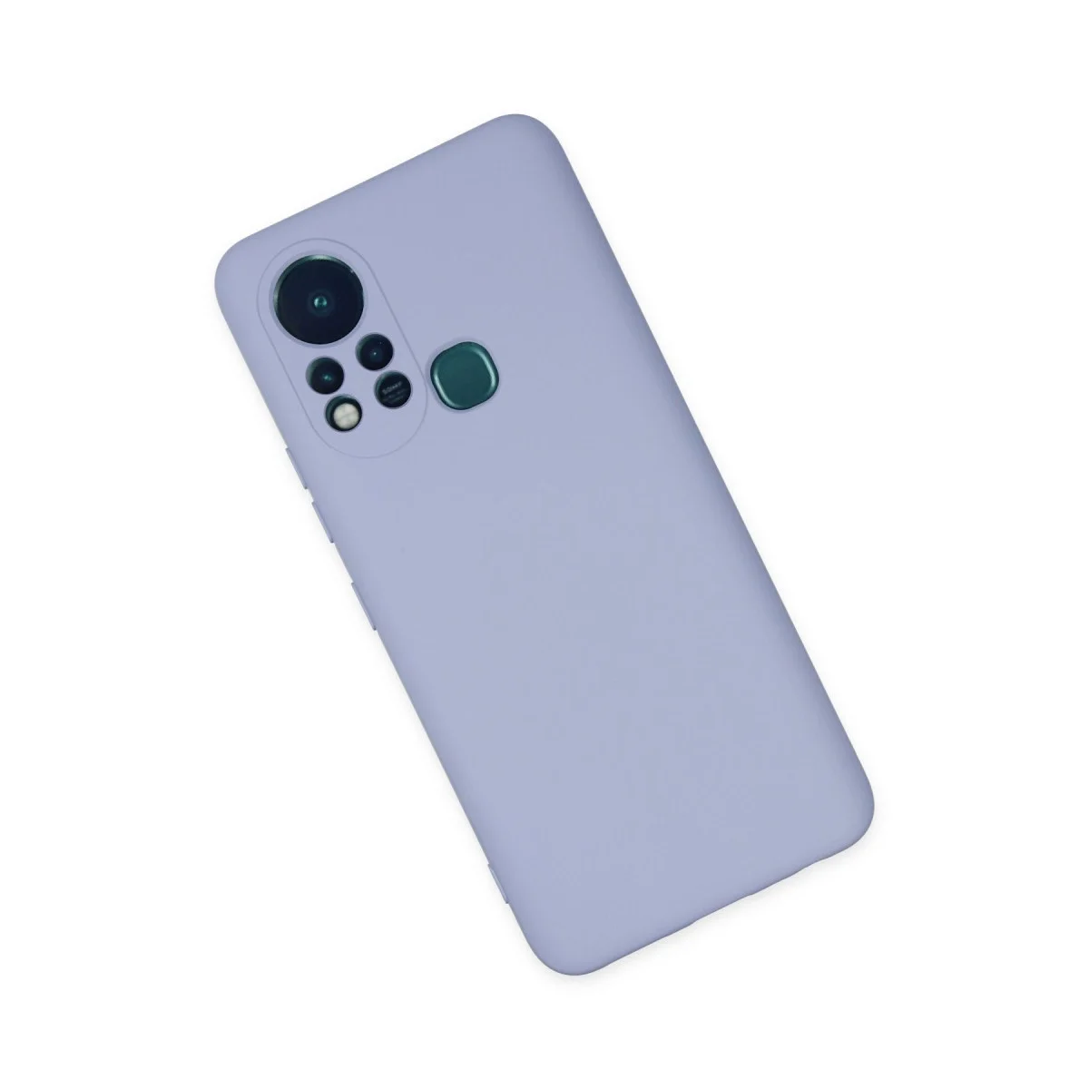 İnfinix Hot 11s Kılıf Nano İçi Kadife Silikon - Lila görsel 3