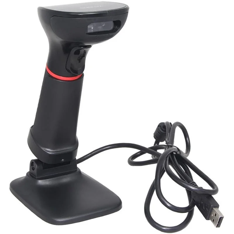 XL-3610 2D Karekod Kablolu Usb Barkod Okuyucu + Ayak görsel 3