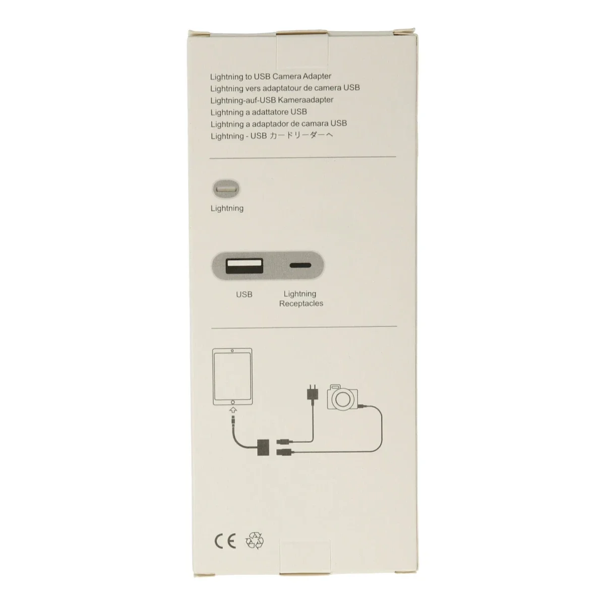 APR22 Iphone Otg 2in1 - Beyaz görsel 4
