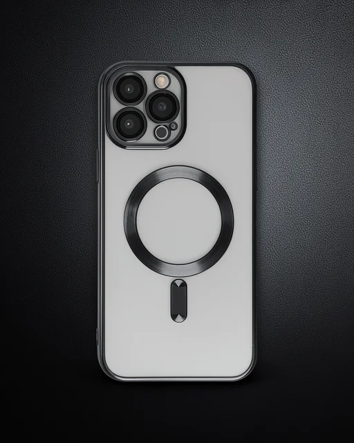 Apple İphone 14 Pro Kılıf Kross Magneticsafe Kapak - Siyah