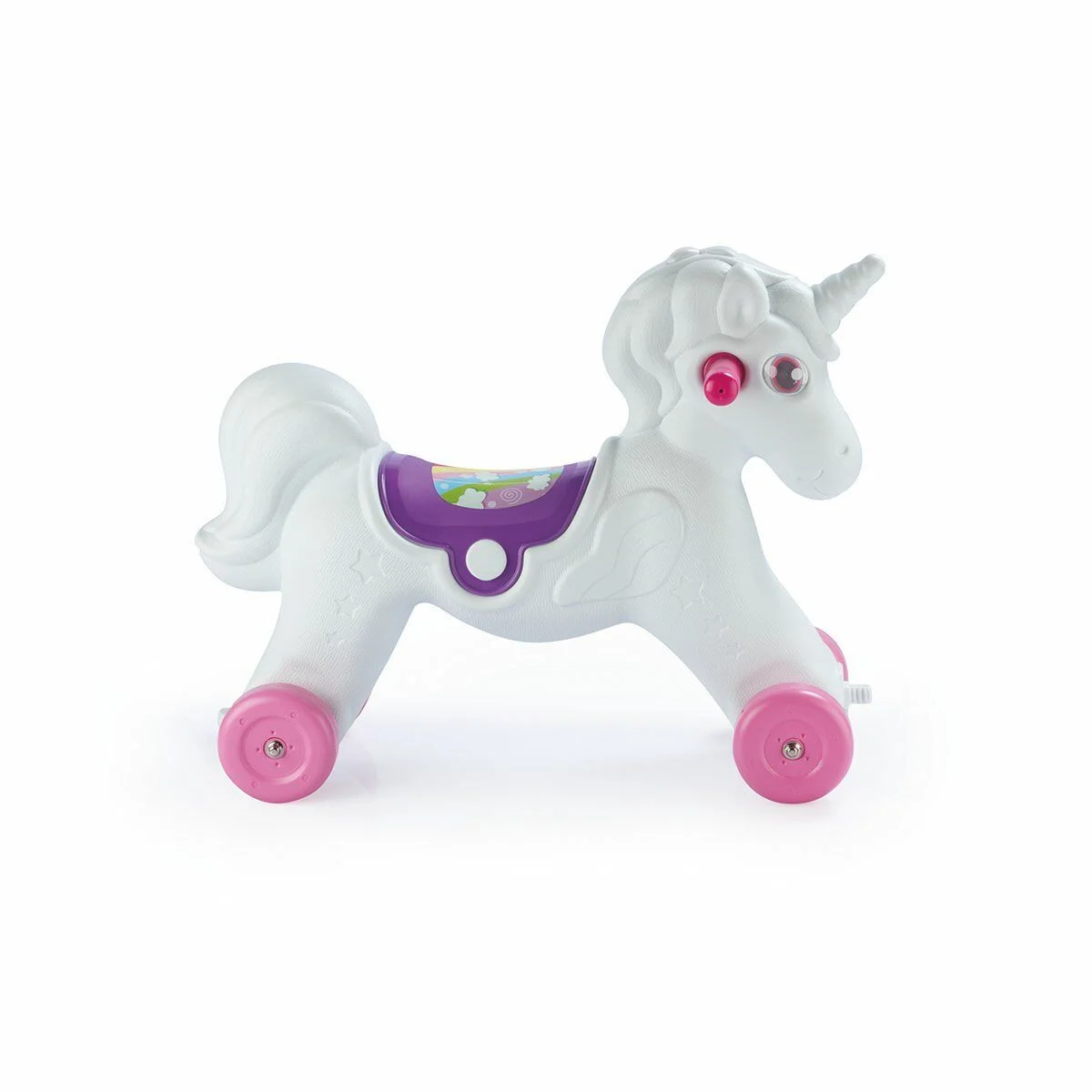 2509 Tekerlekli Unicorn Sallanan At -Dolu görsel 3
