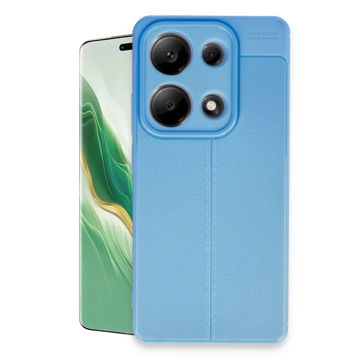 Xiao Red Note 13 Pro 4g Kılıf Auto Focus Kapak - Mavi