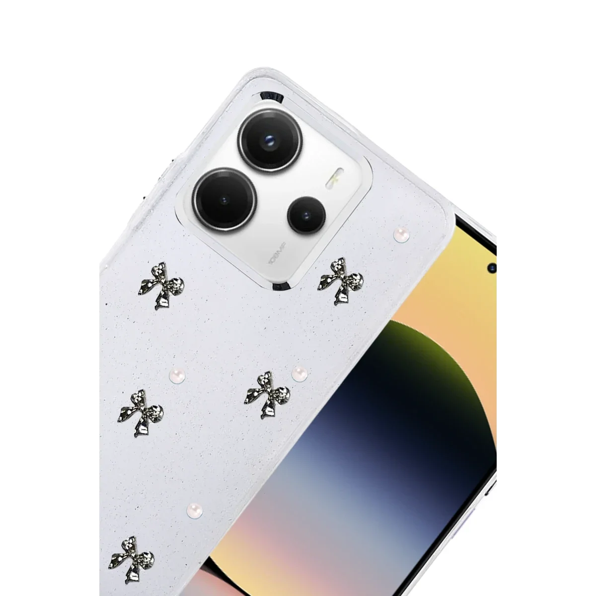 Xiaomi Redmi Note 14 4G Fiyonk Desenli Kapak - Desen 8 görsel 3