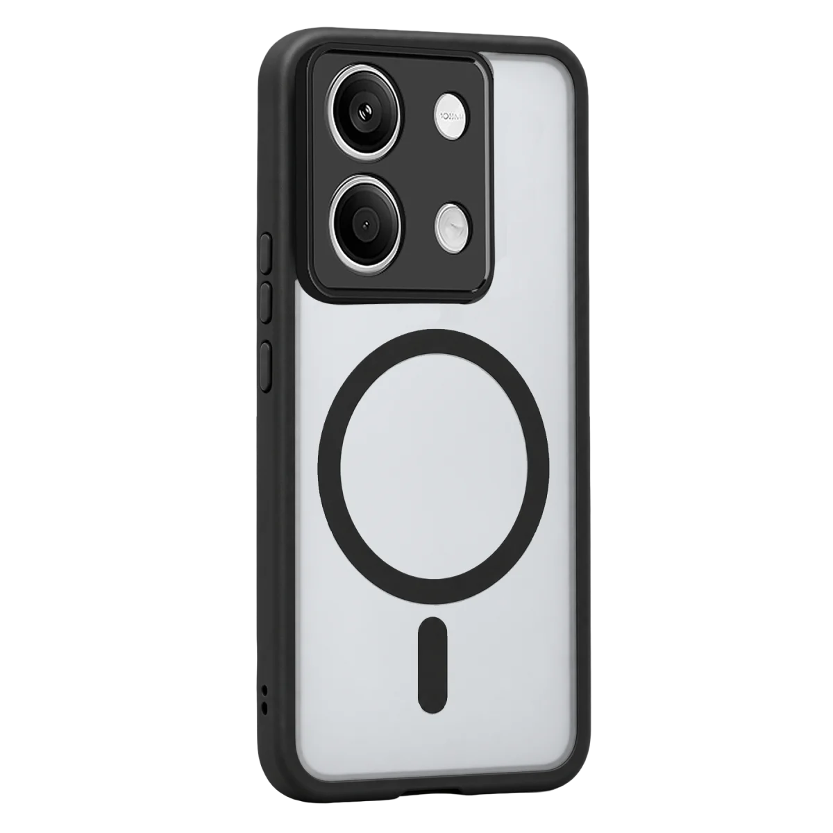 Xiaomi Redmi Note 13 5G Loji Magsafe Kapak - Siyah