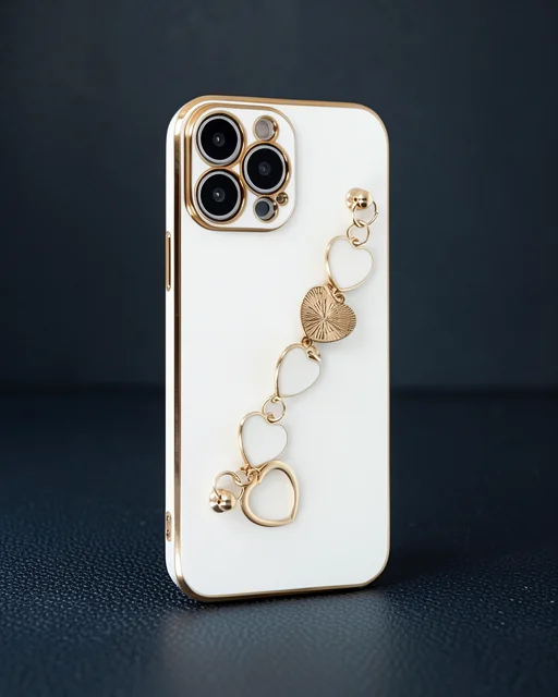 Apple İphone 14 Pro Kılıf Esila Silikon - Beyaz