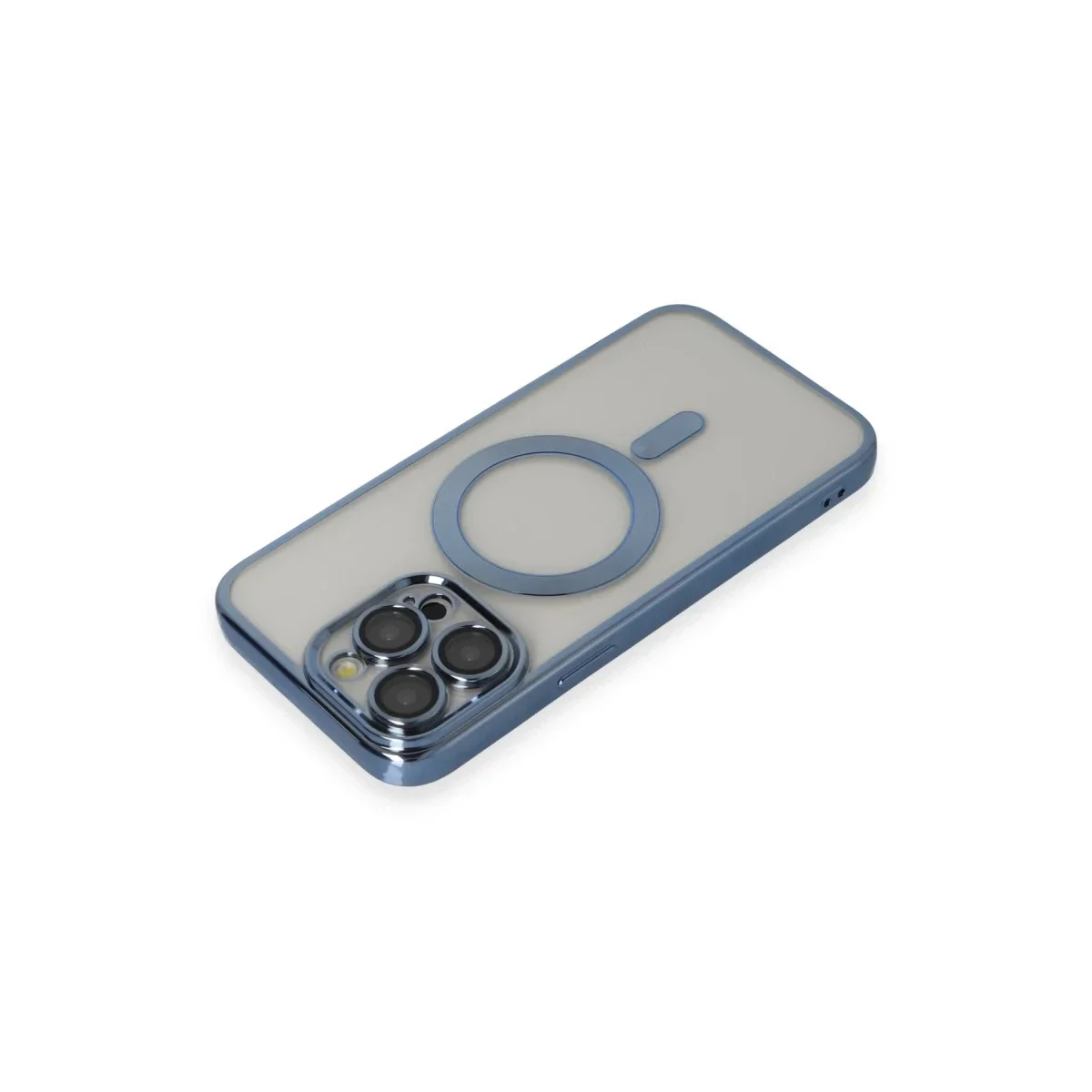 Apple iPhone 14 Pro Max Kılıf Kross Magneticsafe Kapak - Sierra Blue görsel 3
