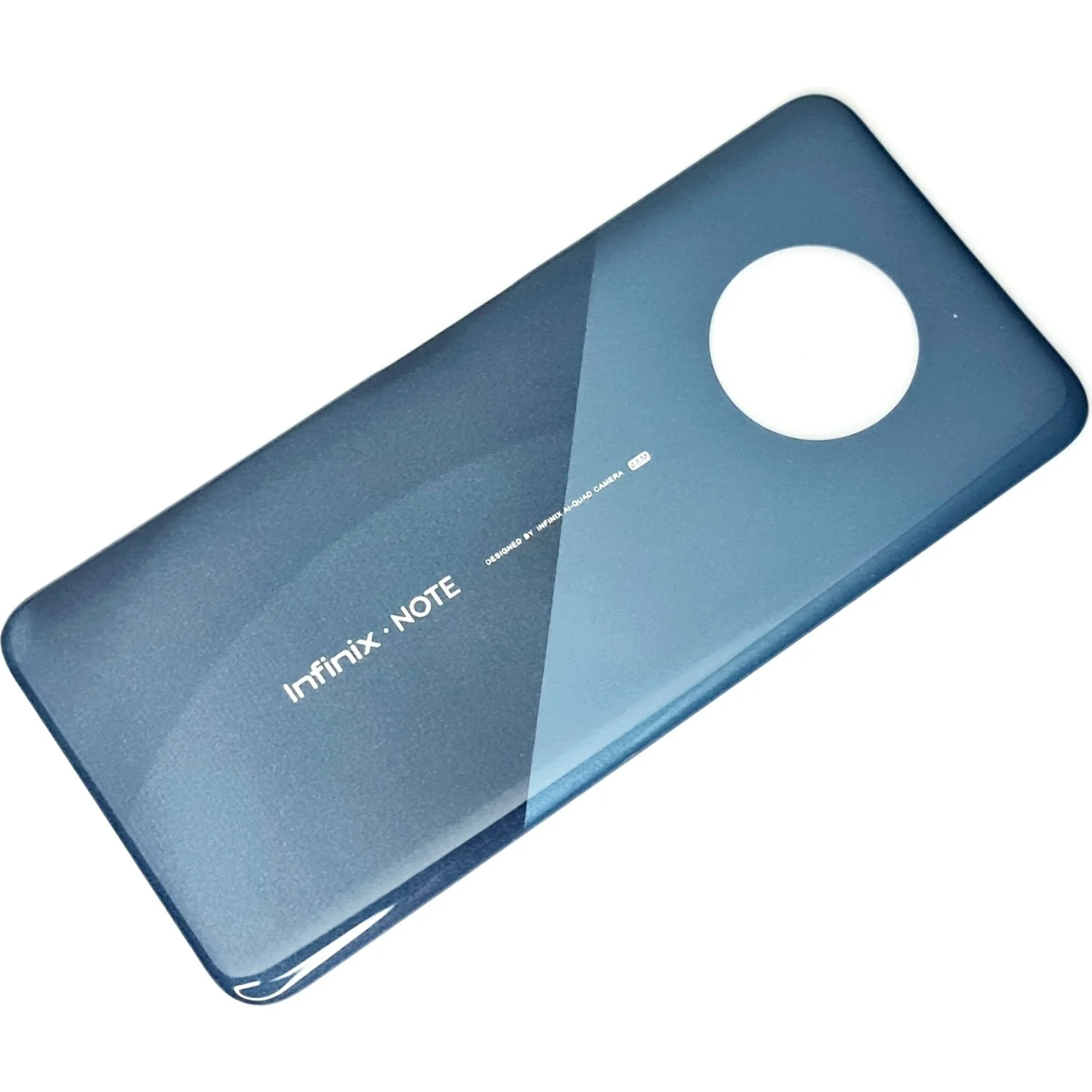 infinix Not 7 Arka Pil Batarya Kapağı (Mavi) görsel 3