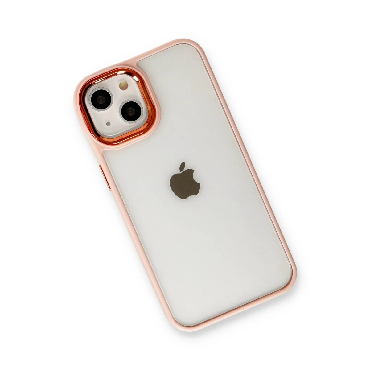 Apple İphone 14 Plus Kılıf Dora Kapak - Pudra görsel 3
