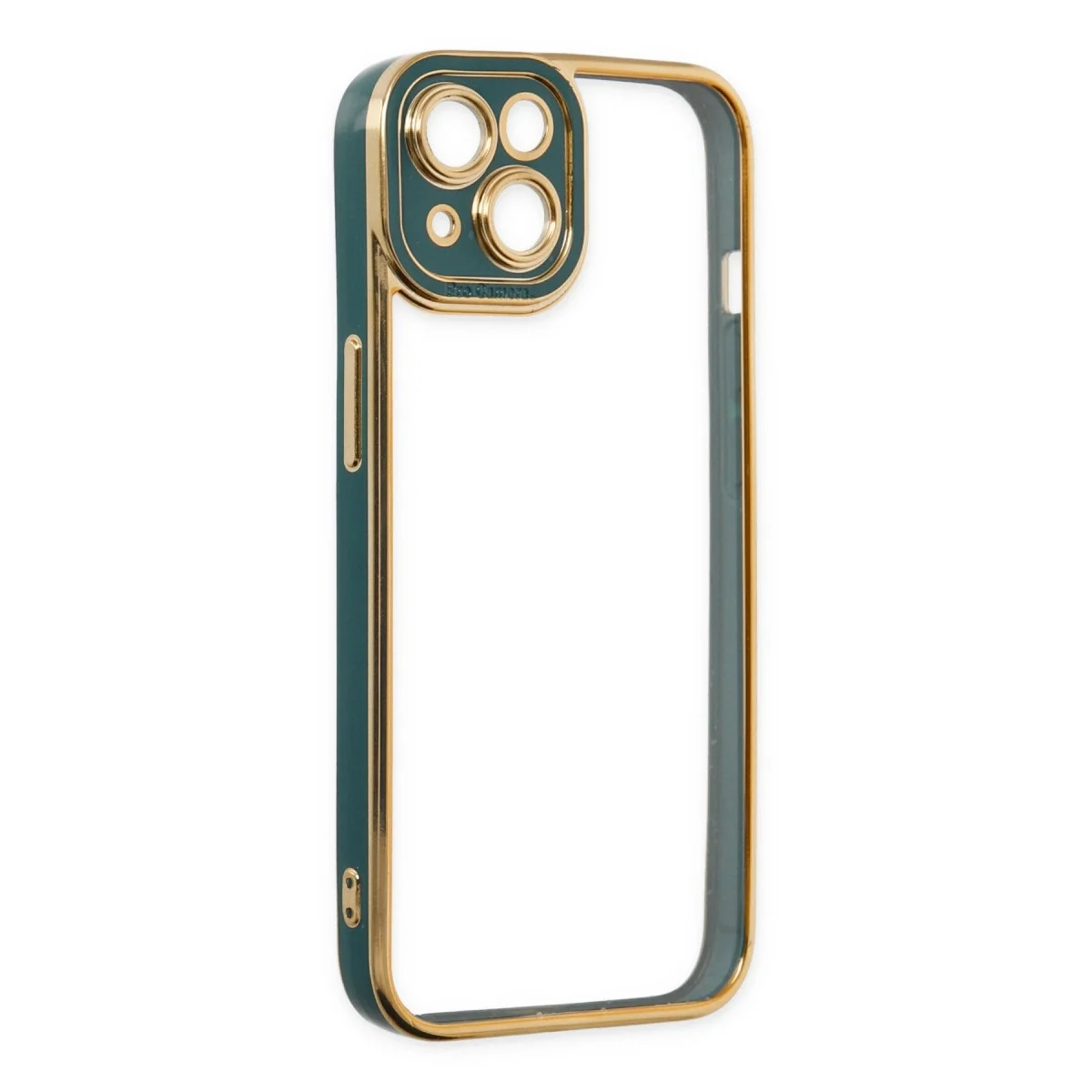 Apple İphone 14 Plus Kılıf Liva Lens Silikon - Yeşil görsel 4