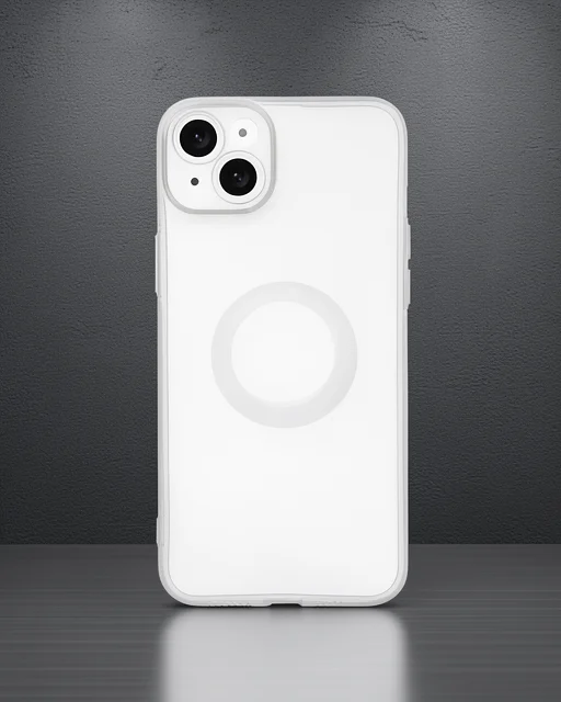 Apple İphone 14 Plus Kılıf Santa Lens Silikon - Şeffaf