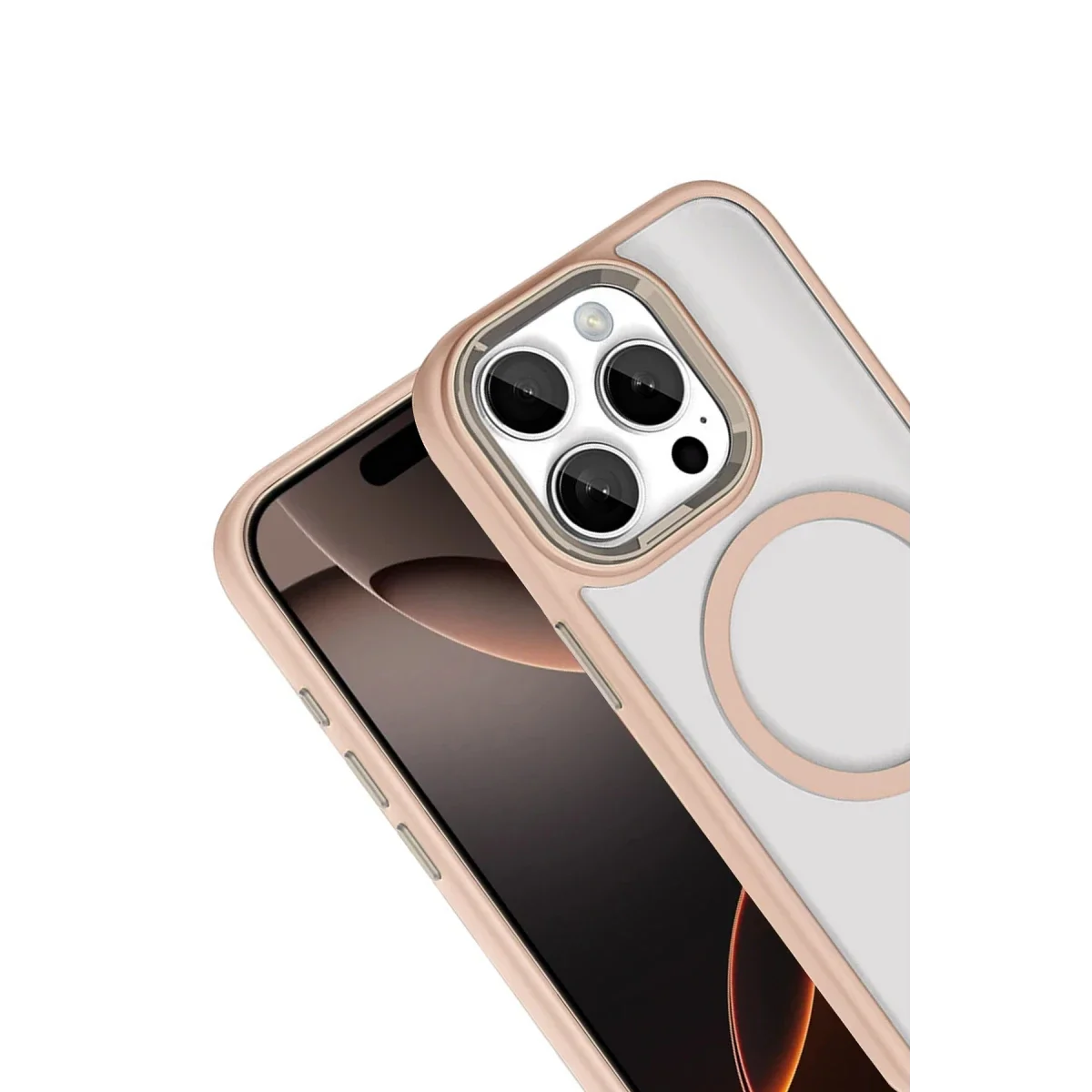Joko Apple iPhone 15 Pro Max Terea Magsafe Kapak - Gold görsel 2