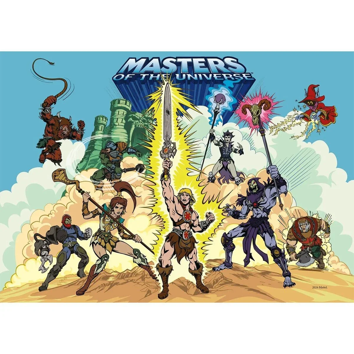 Hm 714 He Man Masters Of The Unıverse 100 Parça Lisanslı Puzzle görsel 2