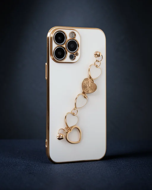 Apple İphone 14 Pro Max Kılıf Esila Silikon - Beyaz