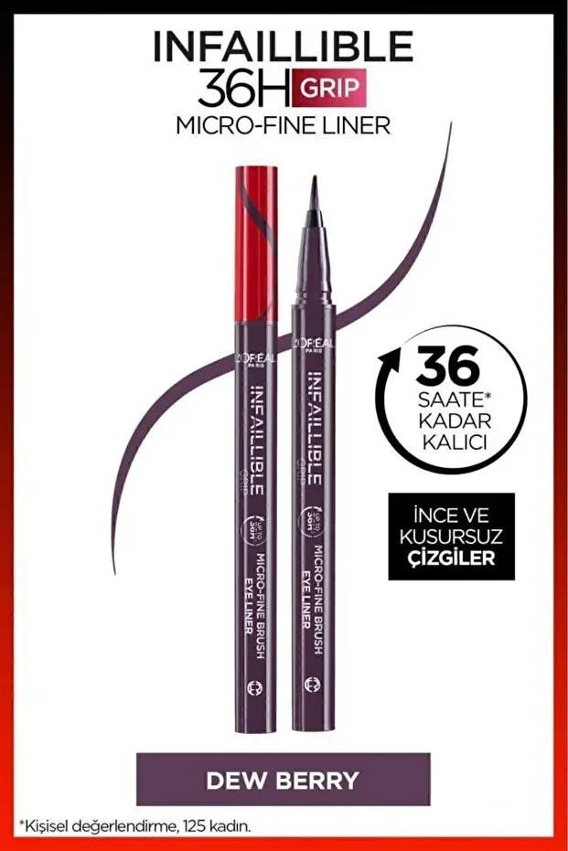 L'Oreal Infaillible 36H Micro Eyeliner - 04 Dew Berry