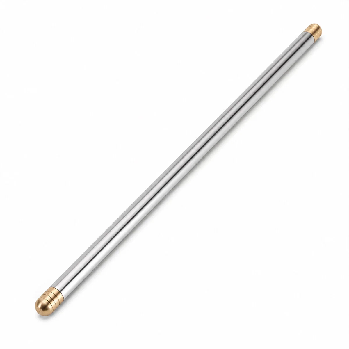 6 Adet 80CM Çelik Lux Metal Oklava