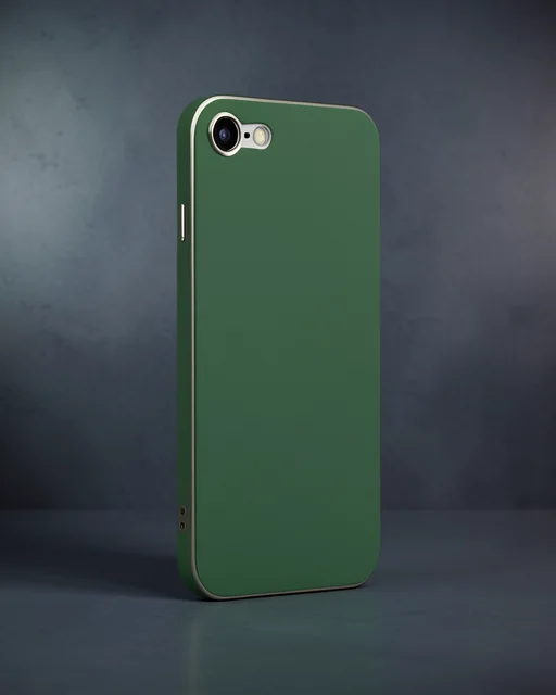 Apple İphone 7 Kılıf Volet Silikon - Açık Yeşil