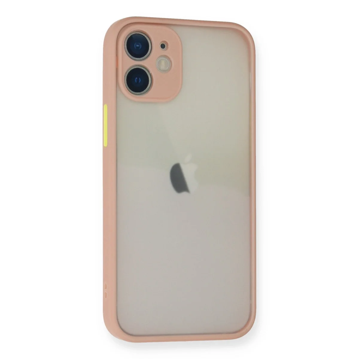 Apple İphone 11 Pro Max Kılıf Montreal Silikon Kapak - Pembe görsel 2