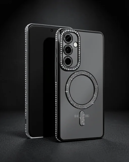 Samsung Galaxy S25 Edge Joke Simli Magneticsafe Kılıf - Siyah