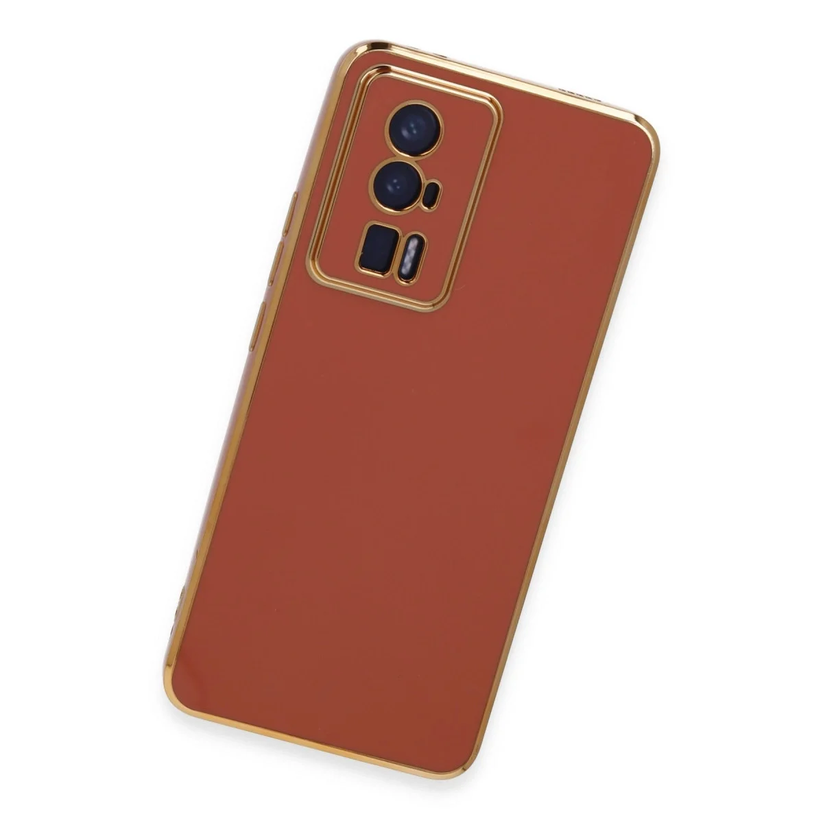 Xiaomi Poco F5 Pro Kılıf Volet Silikon - Kırmızı görsel 2