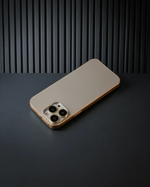 Apple İphone 12 Pro Shine Kamera Lens Koruma Cam - Gold