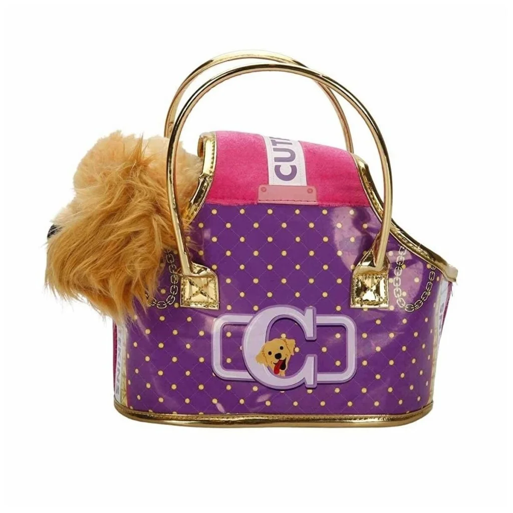 50585 Taşıma Çantalı Peluş Köpek -NessiWorld görsel 3