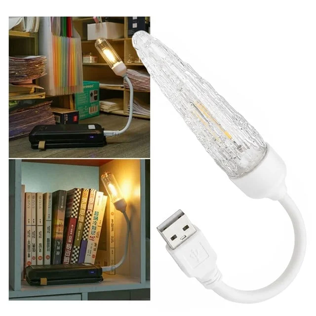 PM-25793 Esnek Gövdeli USB Günışığı COB Led Edison Masa ve Kitap Okuma Lambası