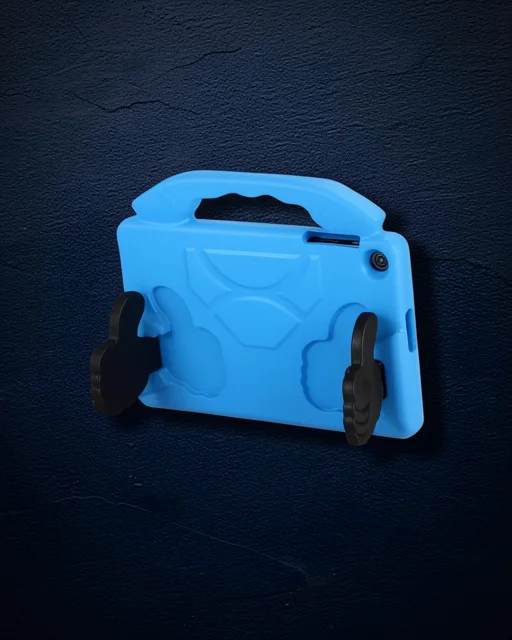 Samsung Galaxy Tab A9 Plus Kılıf Like Stantlı Tablet Silikon - Mavi