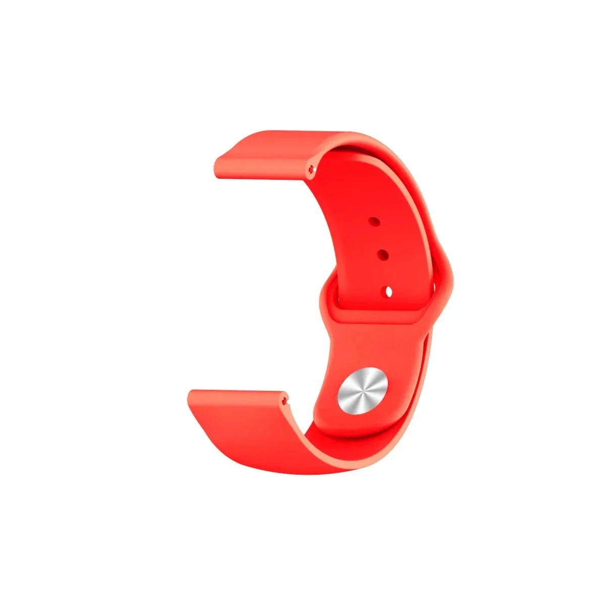 Watch 22mm Klasik Kordon - Kırmızı görsel 2