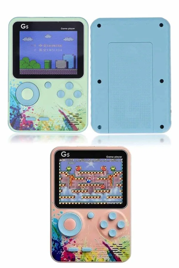 3.5 İnç Klasik Retro LCD Ekran 500 Oyunlu Oyun Konsolu Taşınabilir görsel 4