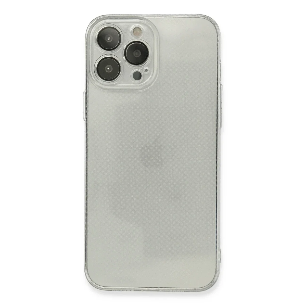 Apple iPhone 13 Pro Max Kılıf Fly Lens Silikon - Şeffaf