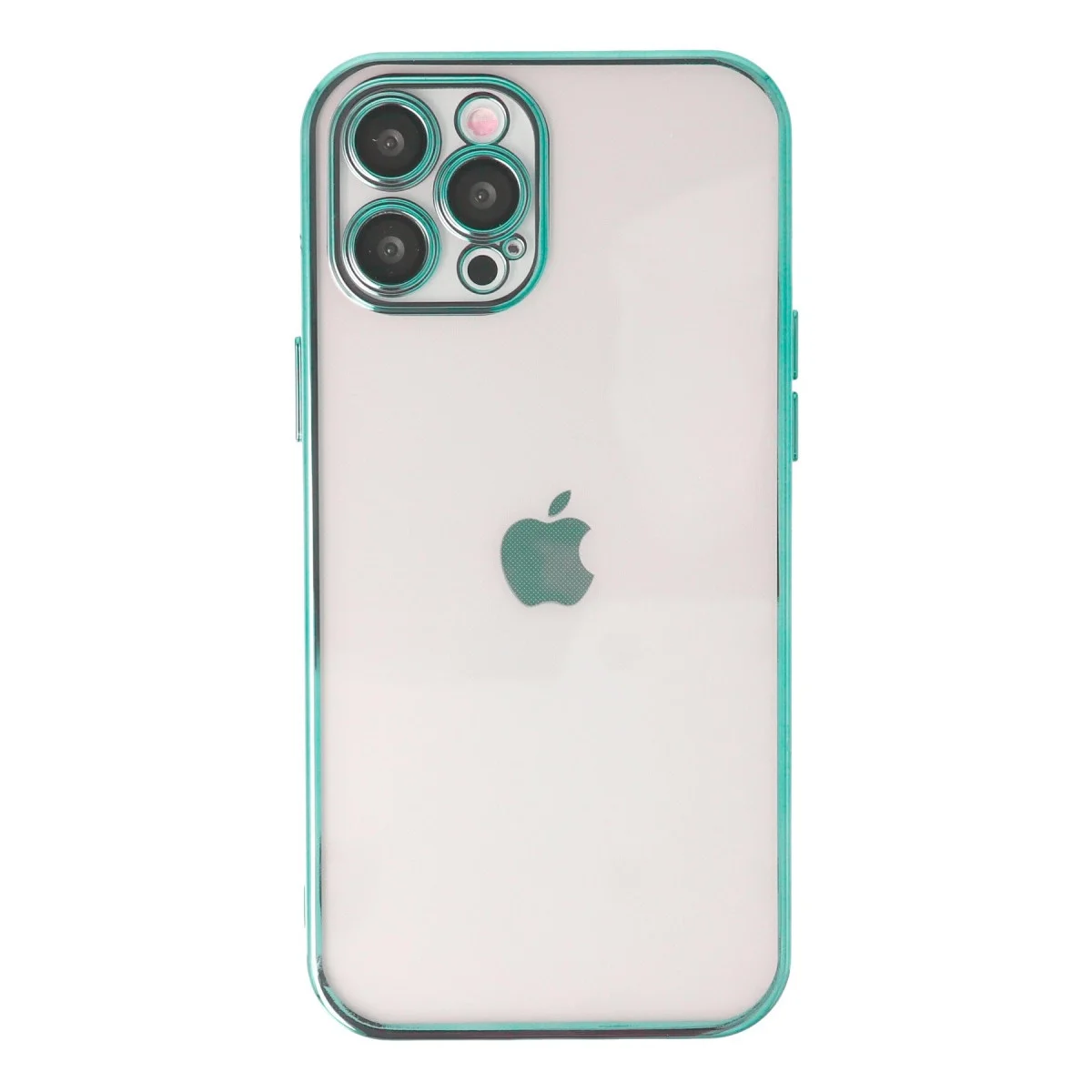 Apple İphone 12 Pro Kılıf Razer Lensli Silikon - Yeşil