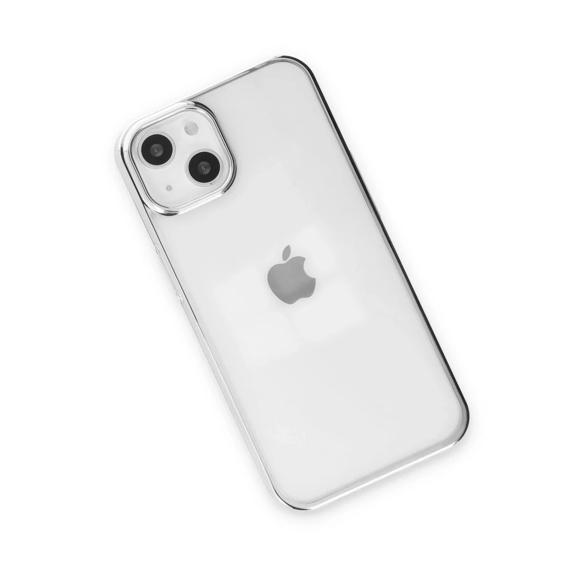 Apple İphone 14 Plus Kılıf Element Silikon - Gümüş görsel 3