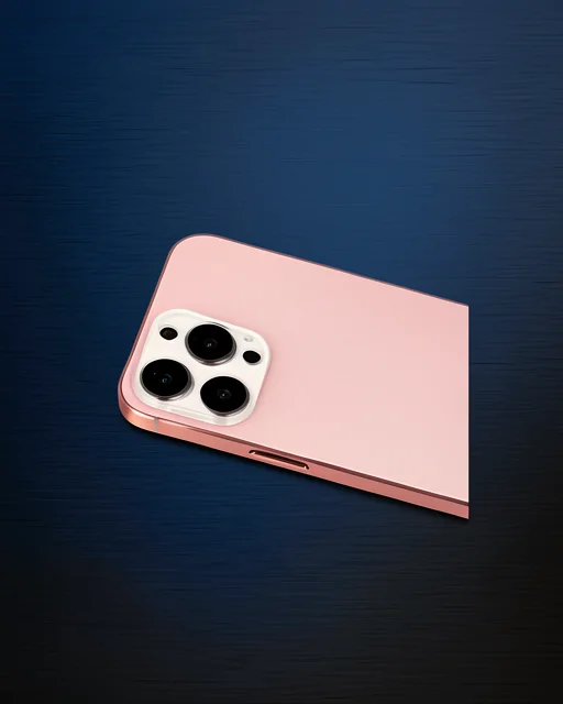 Apple İphone 13 Pro Max Rainbow Kamera Lens Koruma Cam - Rose Gold