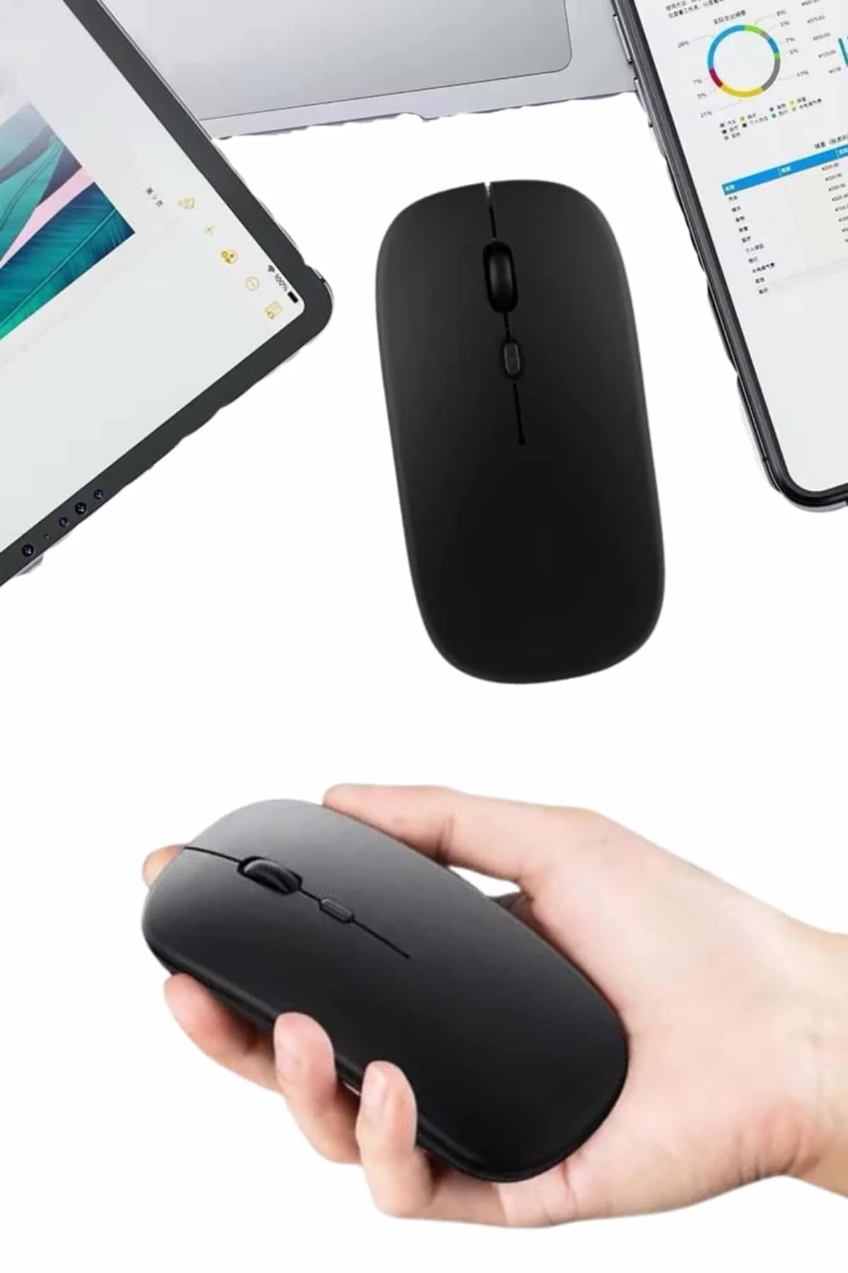 Profesyonel Mouse Wireless Oyuncu Faresi Bluetooth Bağlantılı görsel 5