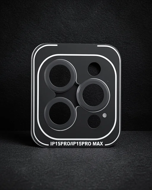 Joko Apple İphone 15 Pro Max Pvd Metal Kamera Lens - Siyah