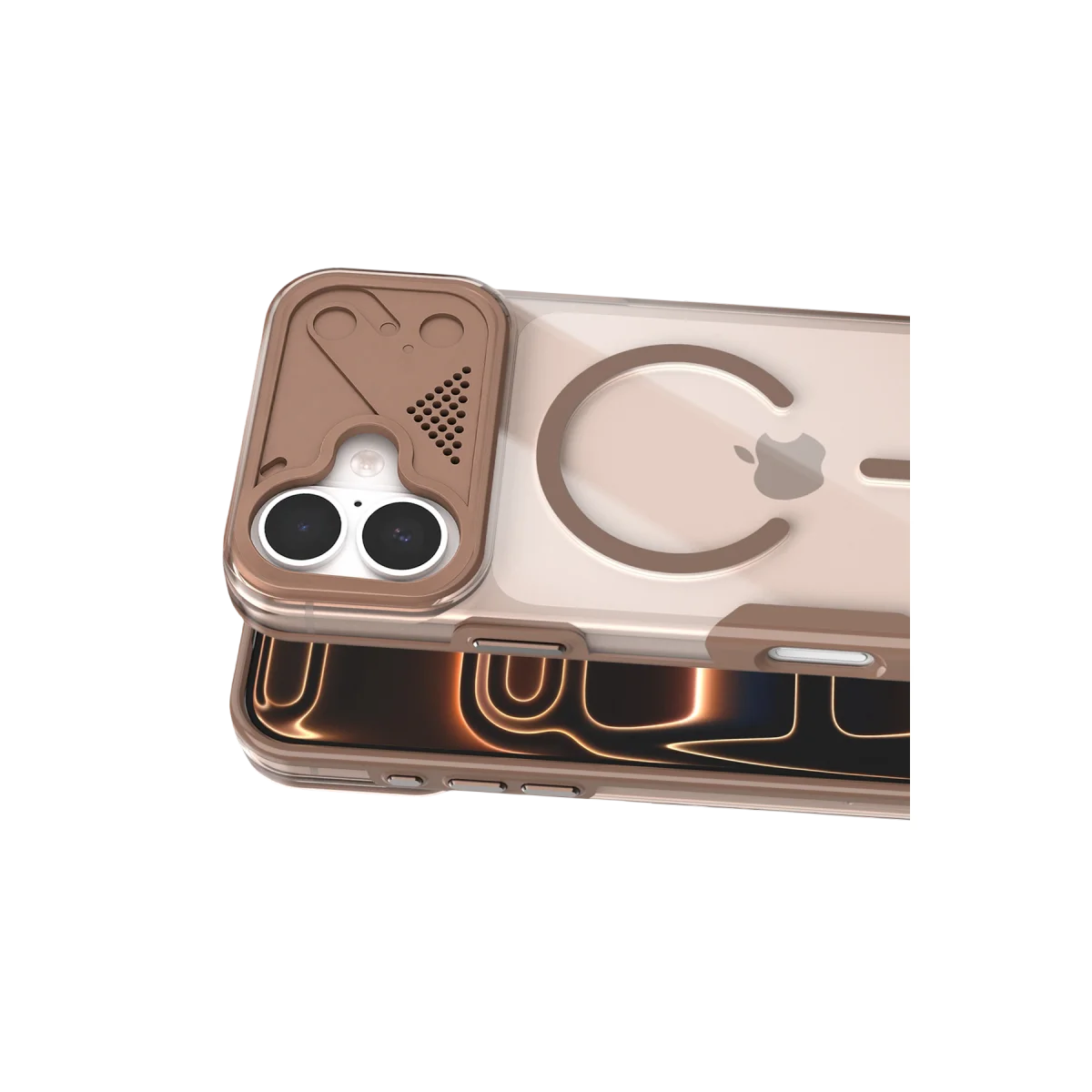 Joko Apple iPhone 17 Zinko Magsafe Kapak - Çöl Titanyum görsel 2