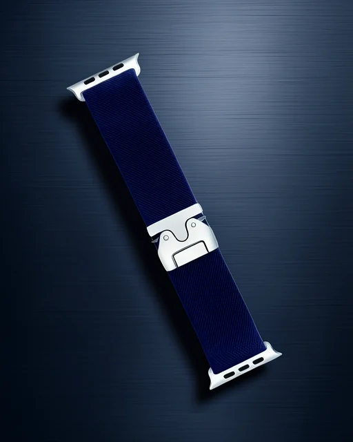 Apple Watch 42mm Forest Kumaş Kordon - Lacivert