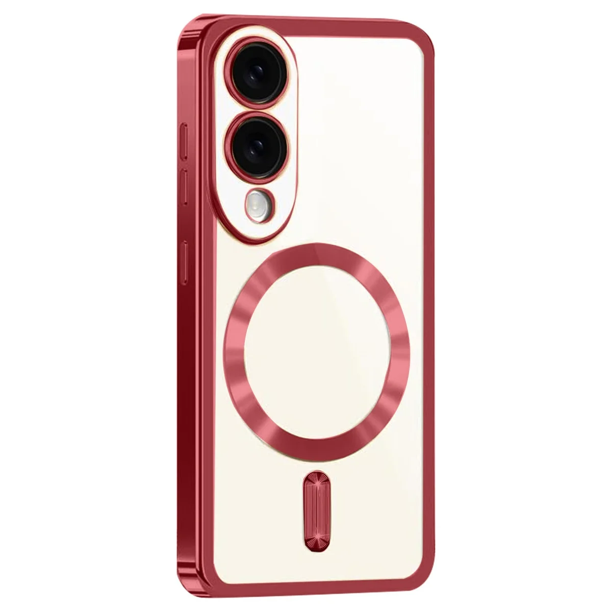 Samsung Galaxy S25 Edge Kross Magneticsafe Kapak - Kırmızı görsel 3