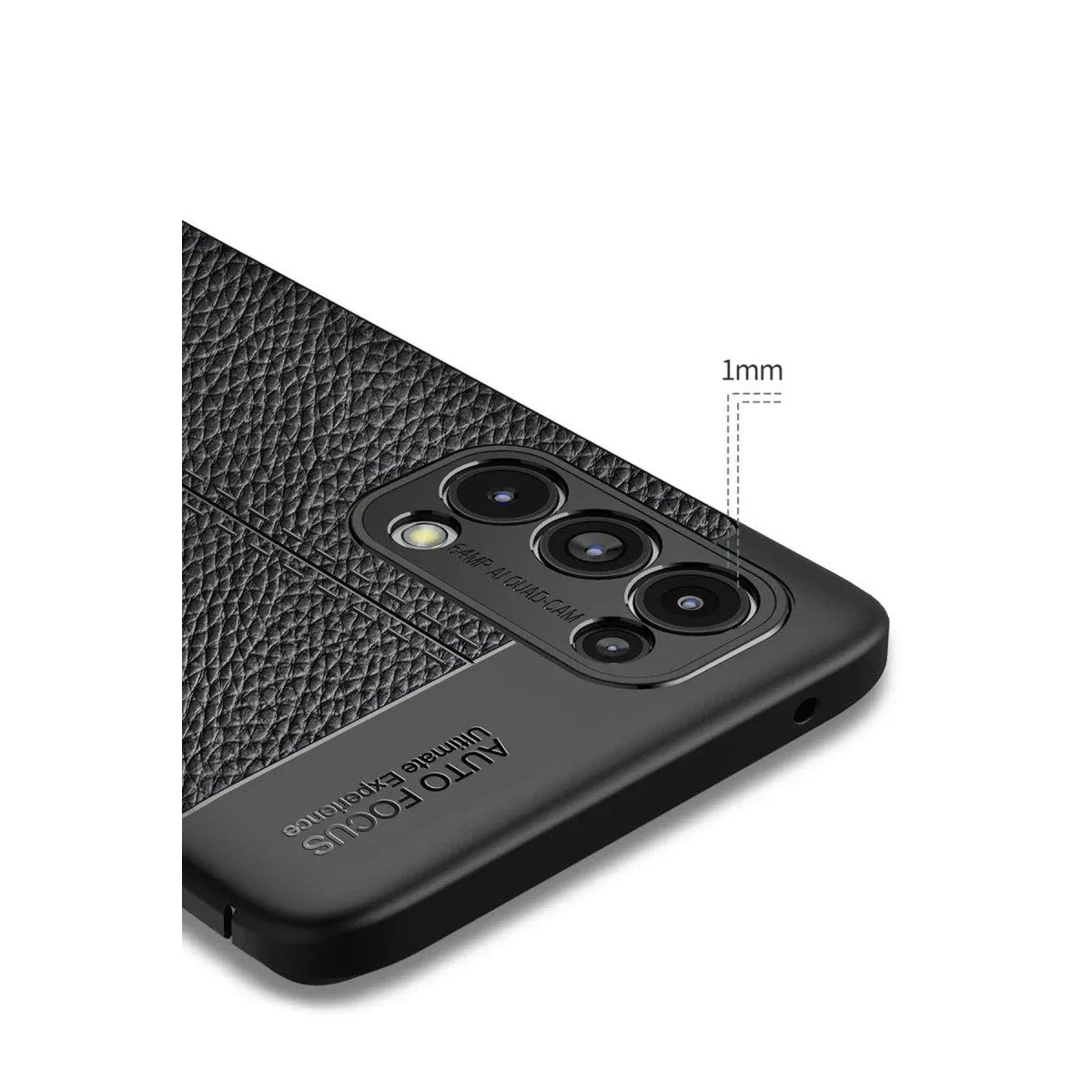 Oppo Reno 5 Pro Kılıf Auto Focus Kapak - Lacivert görsel 4