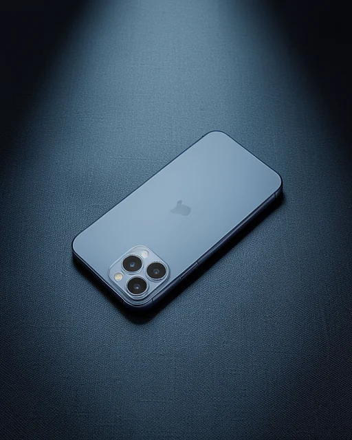 Apple İphone 11 Pro Max Shine Kamera Lens Koruma Cam - Sierra Blue