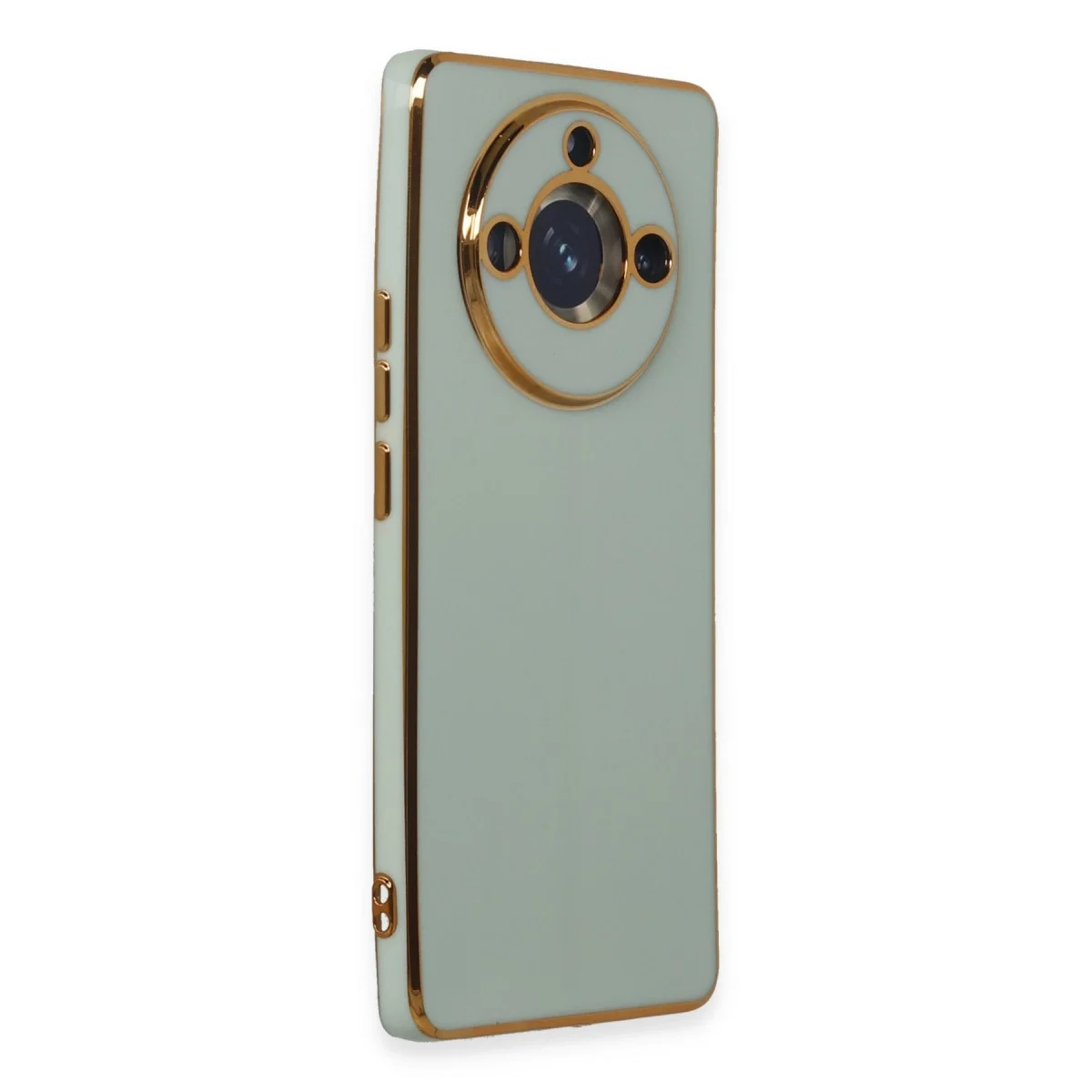 Realme 11 Pro Kılıf Volet Silikon - Açık Yeşil görsel 2