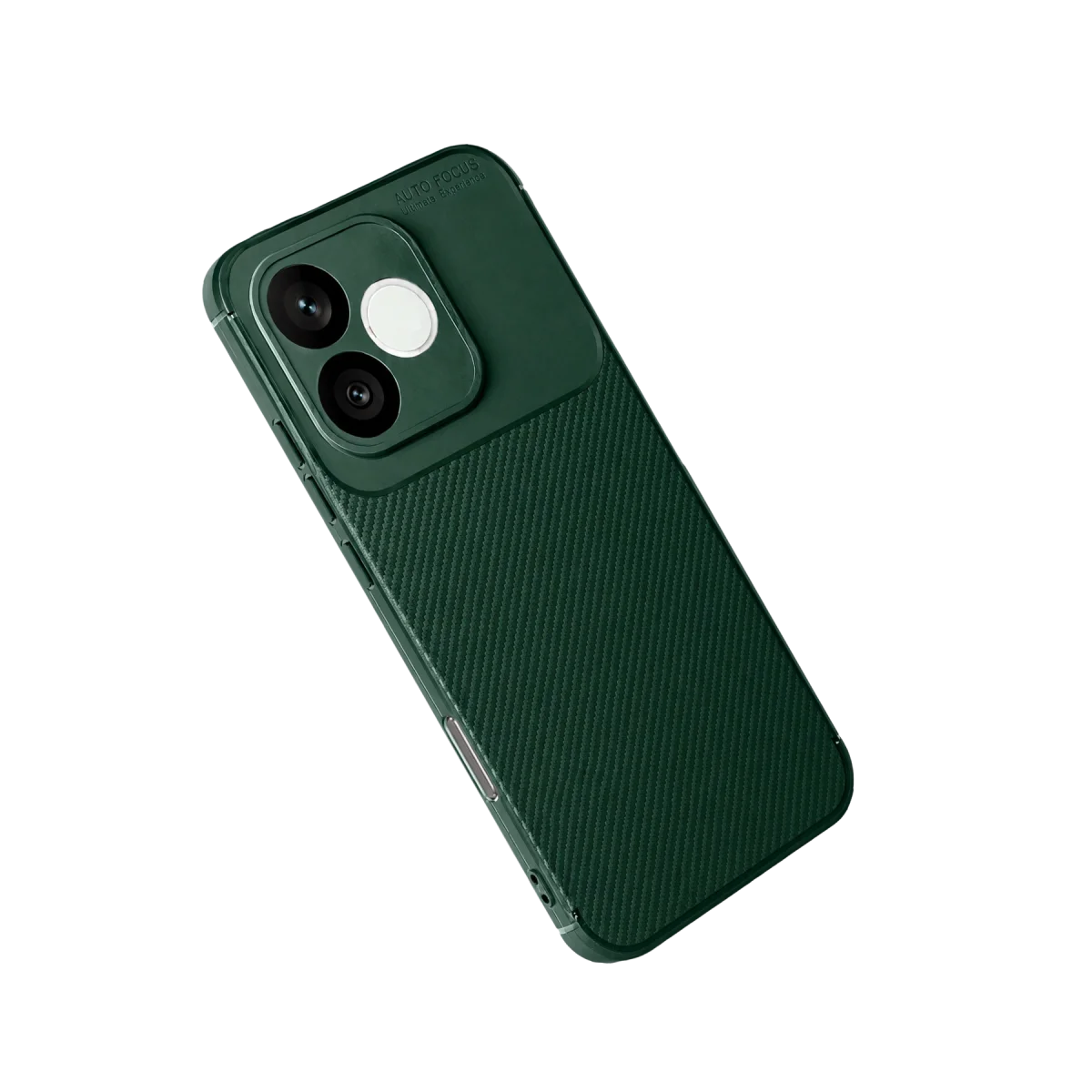 Huawei Honor 600 Lite Auto Focus Karbon Kapak - Koyu Yeşil görsel 2