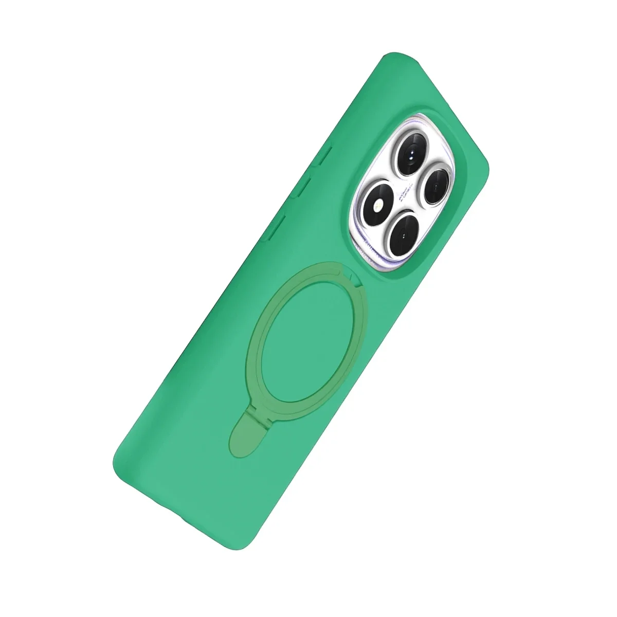 Xiaomi Redmi Note 14 Pro 4G Regal Magsafe Standlı Kapak - Yeşil görsel 5