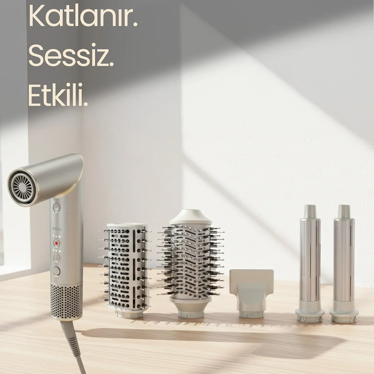 Saç Şekillendirme Cihazı SHD-1721 görsel 3