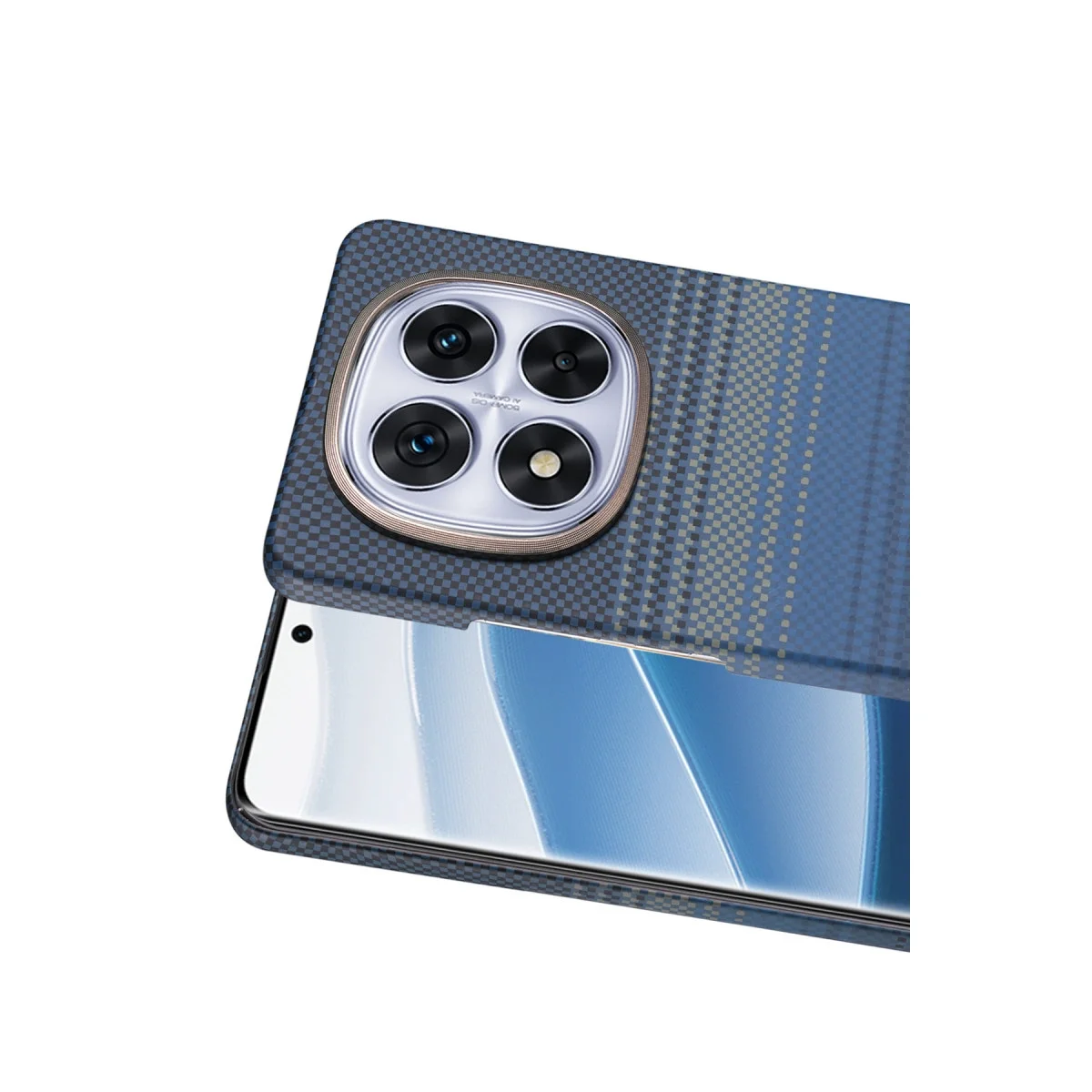 Xiao Red Note 14 Pro 4g Vega Magsafe Kapak - Mavi görsel 2