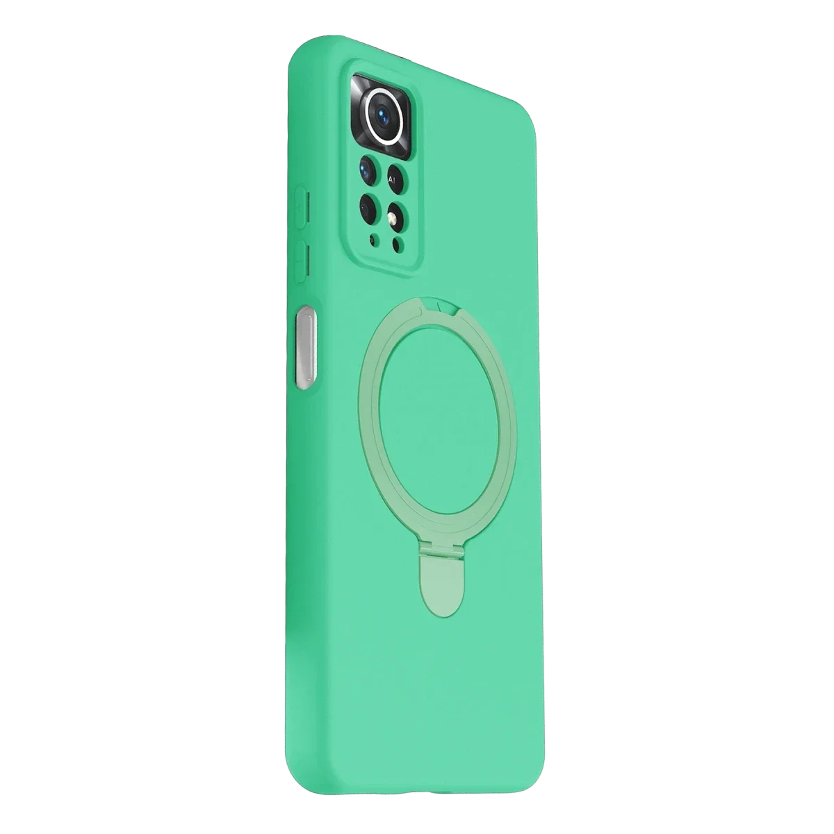 Xiaomi Redmi Note 12 Pro 4G Regal Magsafe Standlı Kapak - Yeşil görsel 3