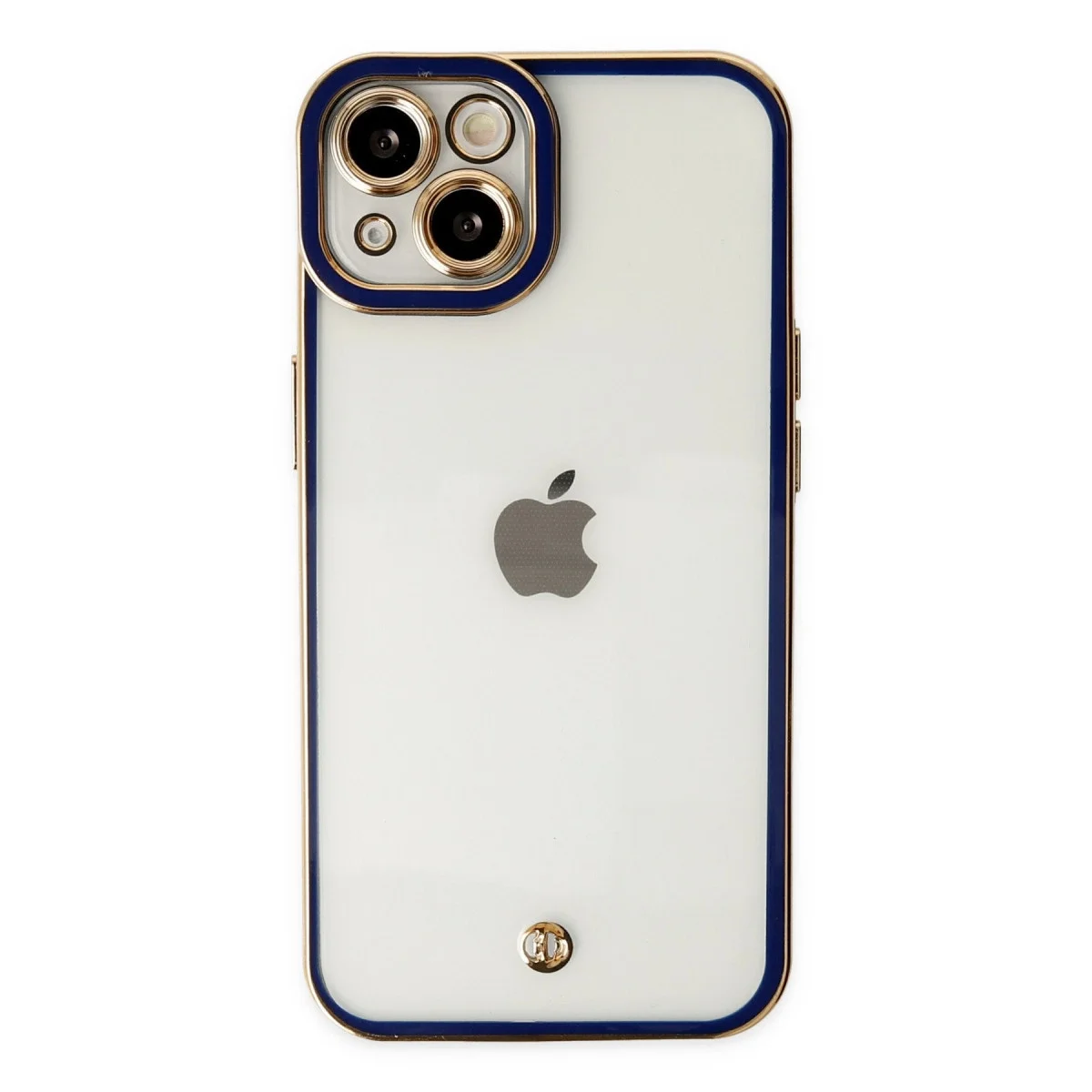 Apple İphone 14 Plus Kılıf Liva Lens Silikon - Mavi görsel 2