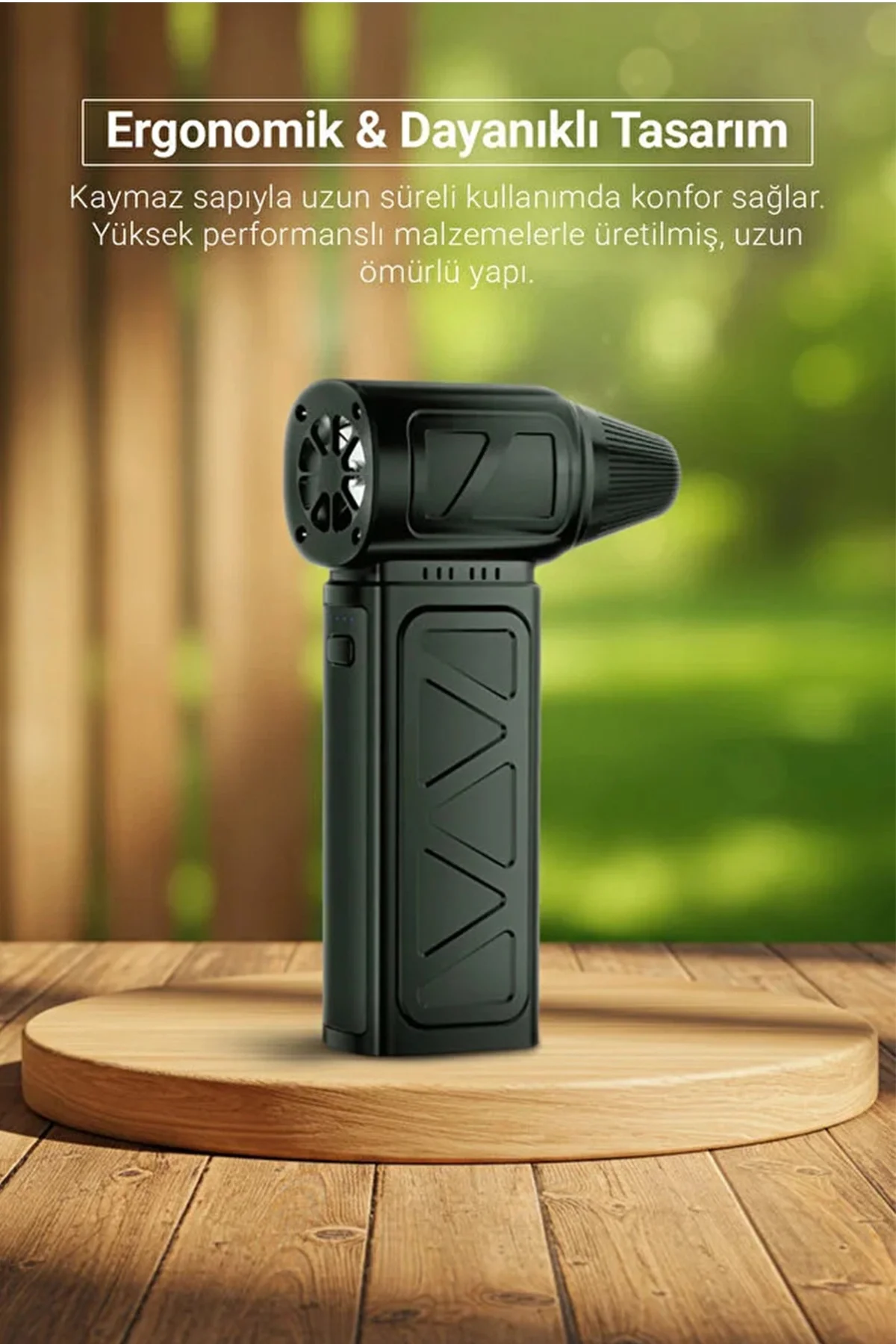 Mini Turbo Fan 130.000 RPM Şarjlı 8000 Mah Batarya 4 Vitesli Taşınabilir Elektrikli Hava Üfleyici Kompresörü görsel 7