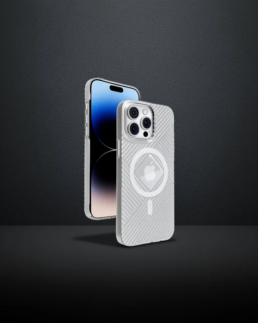 Joko Apple İphone 15 Pro Max Stella Pc Sert Magsafe Kılıf - Şeffaf