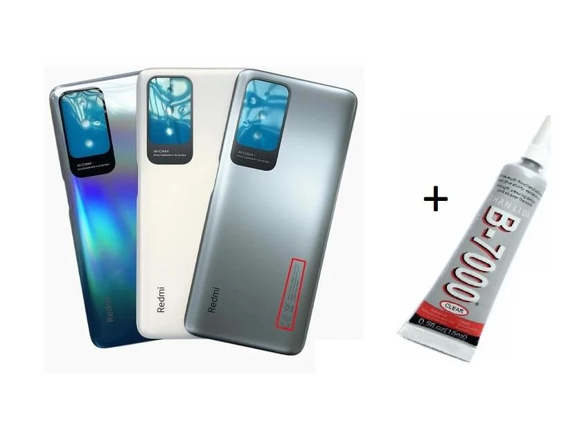 REDMİ 10 2022 Arka Batarya Pil Kapağı BEYAZ (B7000 görsel 2